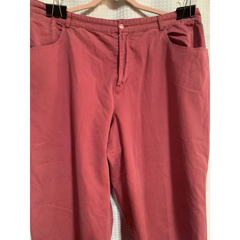 CJ Banks 18 Women Dusty Rose‎ Casual Pants - Picture 2 of 9